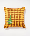 null Retro Vibe Checkered Pillow Cover.