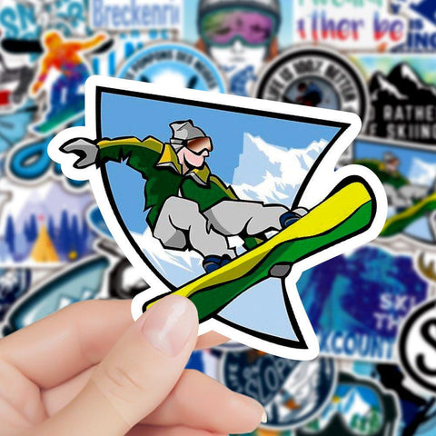 Ski Theme Sticker Pack - HypeIndaHouse