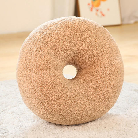 null 3 Color Donut pillow.