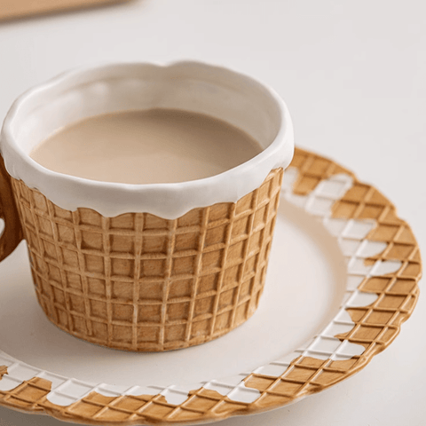 Biscuit Milk Coffee Mug - HYPEINDAHOUSE