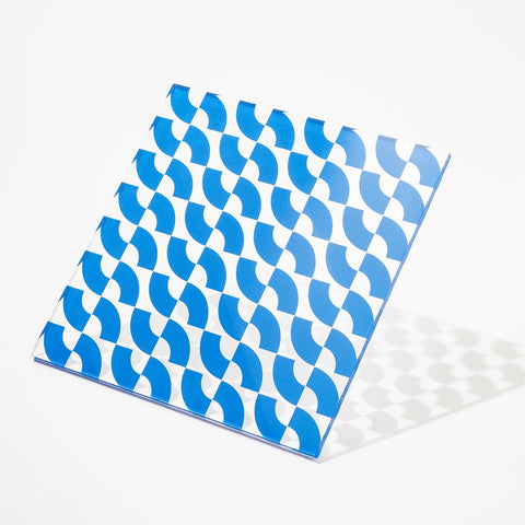 Acrylic Blue Coaster - HYPEINDAHOUSE