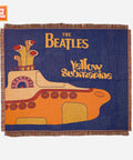 Beatles Yellow Submarine Woven Throw Blanket - HYPEINDAHOUSE