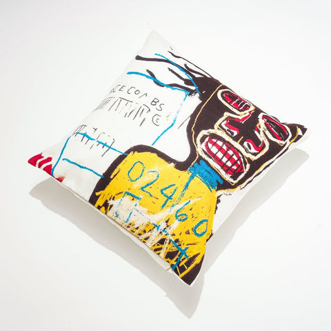 Basquiat Artworks Throw Pillow Cover - HYPEINDAHOUSE