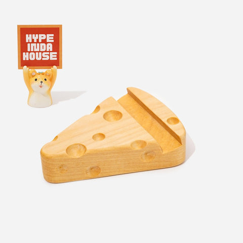 3-in-1 Cheese Phone Holder Bottle Opener Fridge Sticker