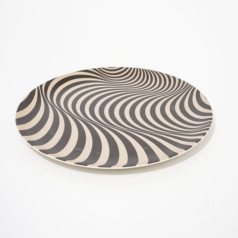 Art Vibe Bamboo Fiber Plate - HYPEINDAHOUSE