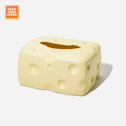 Cheese Fun Tissue Box - HYPEINDAHOUSE
