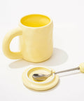 Creamy Vibe Mug & Spoon Set - HYPEINDAHOUSE