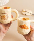 Creamy Vibe Mug & Spoon Set - HYPEINDAHOUSE