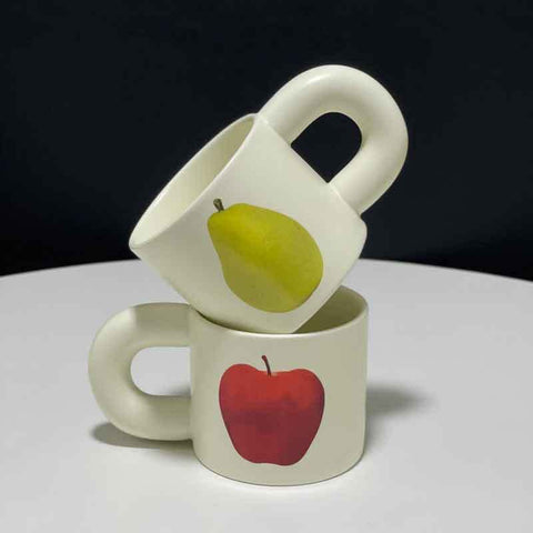 Fruit Printed Mug - HYPEINDAHOUSE