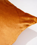 Golden Leopard Embroidery Velvet Orange Pillow - HYPEINDAHOUSE
