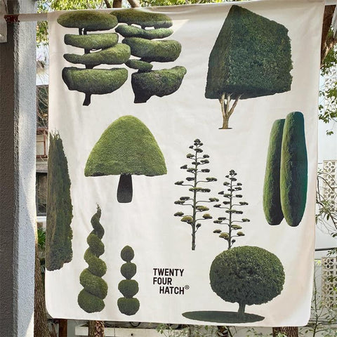 Green Vibe Gardening Tapestry - HYPEINDAHOUSE
