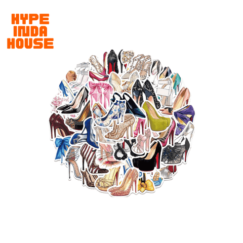 High Heels Theme Sticker Pack - HYPEINDAHOUSE