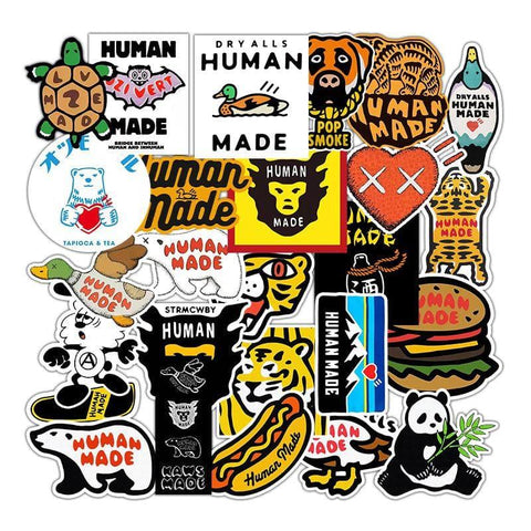 Human Made Vinyl Sticker Pack - HypeIndaHouse