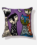 Impressionist Embroidery Pillow - HYPEINDAHOUSE