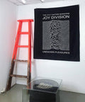 Joy Division Unknown Pleasure Tapestry - HYPEINDAHOUSE