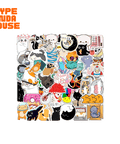 Kitty Theme Sticker Pack - HYPEINDAHOUSE