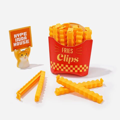 Magnetic French Fries Clip | Frige Stickers - HYPEINDAHOUSE