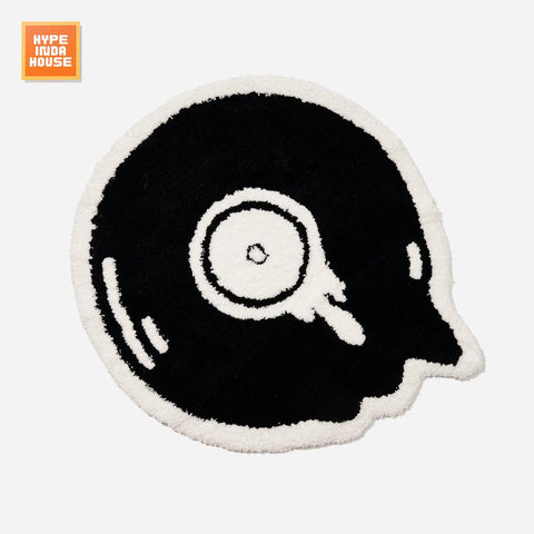 Melted Record Shape Rug - HYPEINDAHOUSE