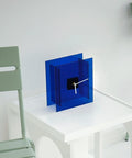 Minimal Aesthetic Klein Blue Acrylic Clock - HYPEINDAHOUSE