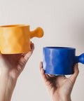 Minimalist Aesthetic 4 Color Ceramic Mug & Spoon Set - HYPEINDAHOUSE