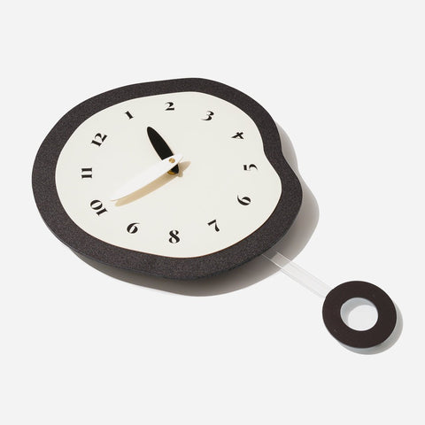 Minimalist B&W Wall Clock - HYPEINDAHOUSE