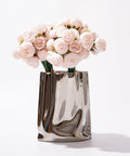 Mirror Vase Simulation Flower Set - HYPEINDAHOUSE