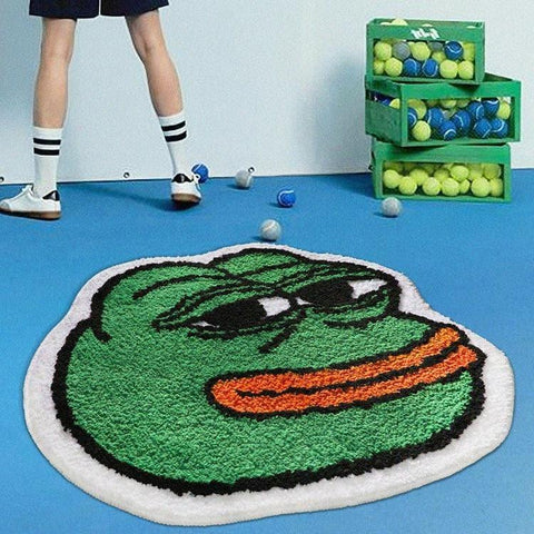 Pepe the Frog Accent Rug - HypeIndaHouse