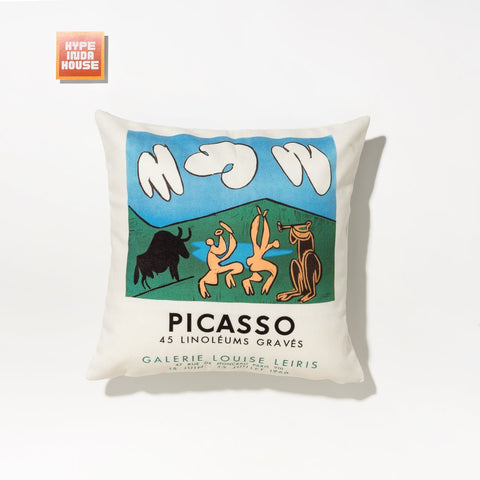 Picasso Artworks Throw Pillow Cover - HYPEINDAHOUSE