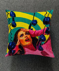 Pop Art Vibe Throw Pillow Cover - HypeIndaHouse