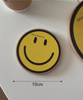 Smile Face Cork Coasters - HypeIndaHouse