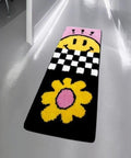 Sunflower & Smiley Tufting Accent Rug - HypeIndaHouse