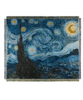 Van Gogh Starry Night Woven Throw Blanket - HypeIndaHouse