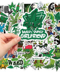 Weed Theme Vinyl Sticker Pack - HypeIndaHouse